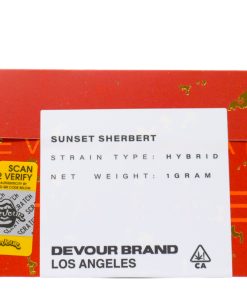 DEVOUR SHATTER (1G) – SUNSET SHERBERT