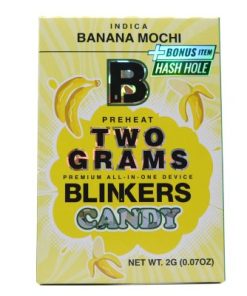 Blinkers Dispo (2g) + Hash Hole – Banana Mochi