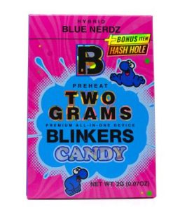 Blinkers Dispo (2g) + Hash Hole – Blue Nerdz