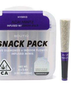 Boutiq Prerolls (2.5g) – Acai Mintz