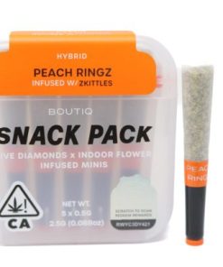 Boutiq Prerolls (2.5g) – Peach Ringz