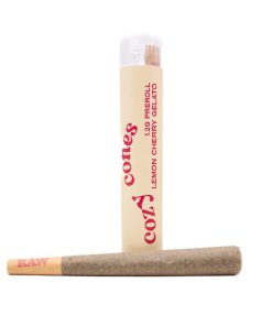 Cozy Cones Pre Roll Joints (1.2g) – Lemon Cherry Gelato
