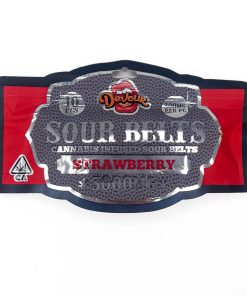 Devour Sour Belts 3000mg – Strawberry