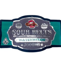 Devour Sour Belts 3000mg – Watermelon