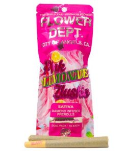 Flower Dept Diamond Infused Prerolls (2g) – Pink Lemonade Zlushie
