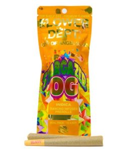 Flower Dept Diamond Infused Prerolls (2g) – Stargazer OG