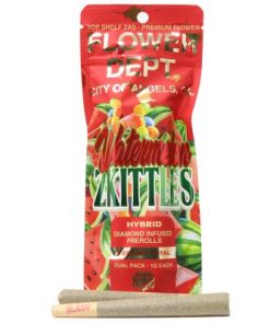 Flower Dept Diamond Infused Prerolls (2g) – Watermelon Zkittles
