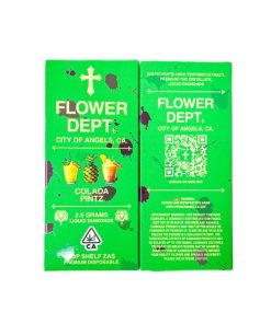 Flower Dept (2.5G) Liquid Diamond Disposable – Colada Pintz