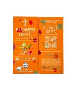Flower Dept (2.5G) Liquid Diamond Disposable – Sunday Split Cone
