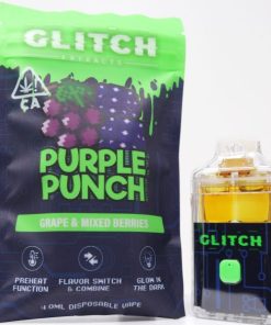 Glitch 4g Disposable – Purple Punch