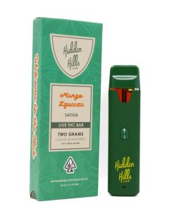 HIDDEN HILLS LIVE LIQUID DIAMONDS VAPE 2G – Mango Squeeze
