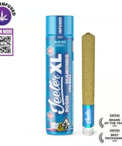 Jeeter XL Rosin Enhanced Diamonds Pre Roll (2g) – Blue Zkz