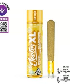 Jeeter XL Rosin Enhanced Diamonds Pre Roll (2g) – Pina Colada