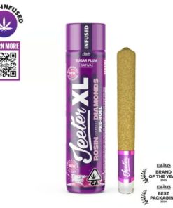 Jeeter XL Rosin Enhanced Diamonds Pre Roll (2g) – Sugar Plum