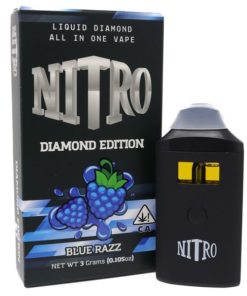 Nitro Diamond Disposable (3g) – Blue Razz