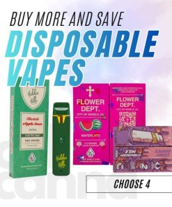 4 Disposable Vapes Mix And Match