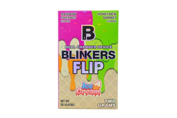 Blinkers Flip Dual Chamber Disposable (2g) – Rainbow Sherbet x Honeydew Sorbet